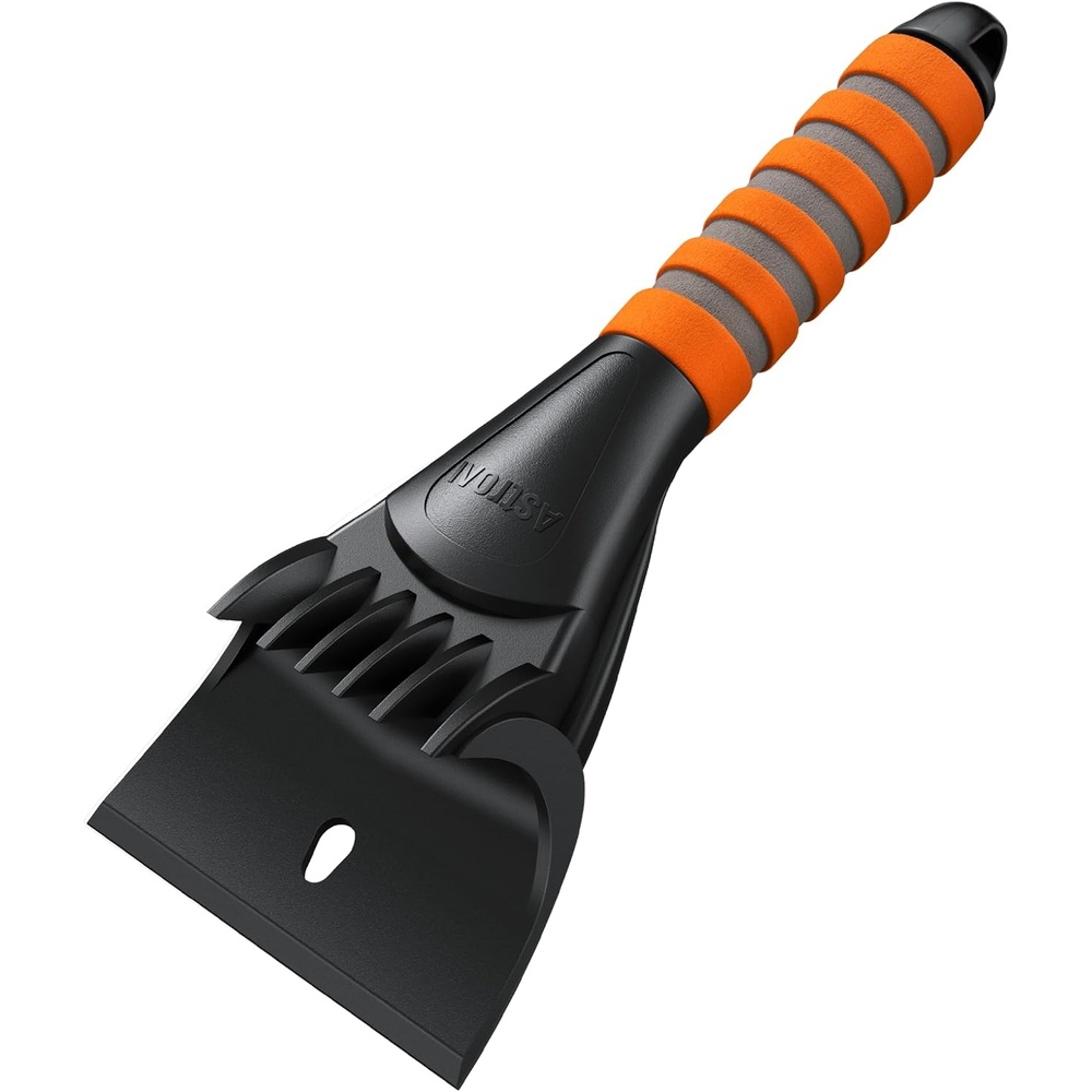 image:imageAstroAI Ice Scraper for Car Windshield Snow Scraper with Ergonomic GripOrange