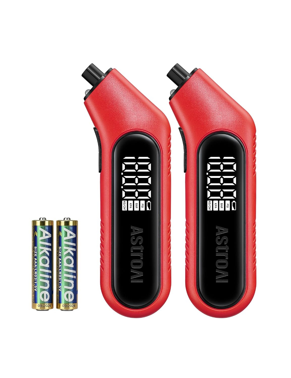 image:imageAstroAI Digital Tire Pressure Gauge 3300PSI for Car RV Truck BikesRed