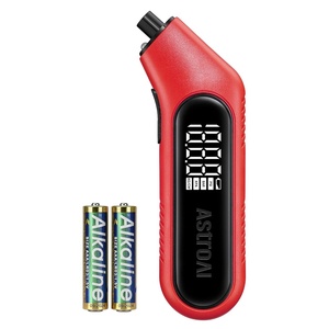 AstroAI Digital Tire Pressure Gauge 3-300PSI for Car, RV, Truck, Bikes(Red)