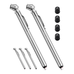 AstroAI Pencil Tire Pressure Gauge, 2 Pack 10-75 PSI Stainless Steel Body(5 Pack)