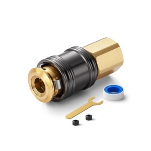 AstroAI 4 PCs Brass Presta Valve Adapter for Bikes(Closed Flow Chuck)