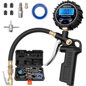 AstroAI Digital Tire Pressure Gauge with Inflator 3-250 PSI Fits 1/4″ NPT(1 Pack Standard)