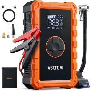 AstroAI S8 Air 3000A Jump Starter with Air Compressor, 12V Jump Box(3000A-Orange)