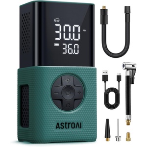 AstroAI L7 Tire Inflator Portable Air Compressor,150 PSI Cordless Bike Pump(Green)