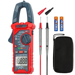 AstroAI Digital Clamp Meter Multimeter 4000 Counts Auto-ranging Amp Tester Measuring AC/DC Voltage & Current, Resistance, Capacitance, Frequency, Continuity, Live Wire Test, NCV Detection, Black(Blue)