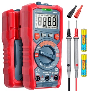AstroAI Multimeter Tester 4000 Counts, Smart Auto-Sensing AC/DC Voltage, Resistance, Continuity, NCV, Backlit Display & Flashlight, Pocket-Sized – Ideal for Auto & Home Troubleshooting(Auto-Ranging)