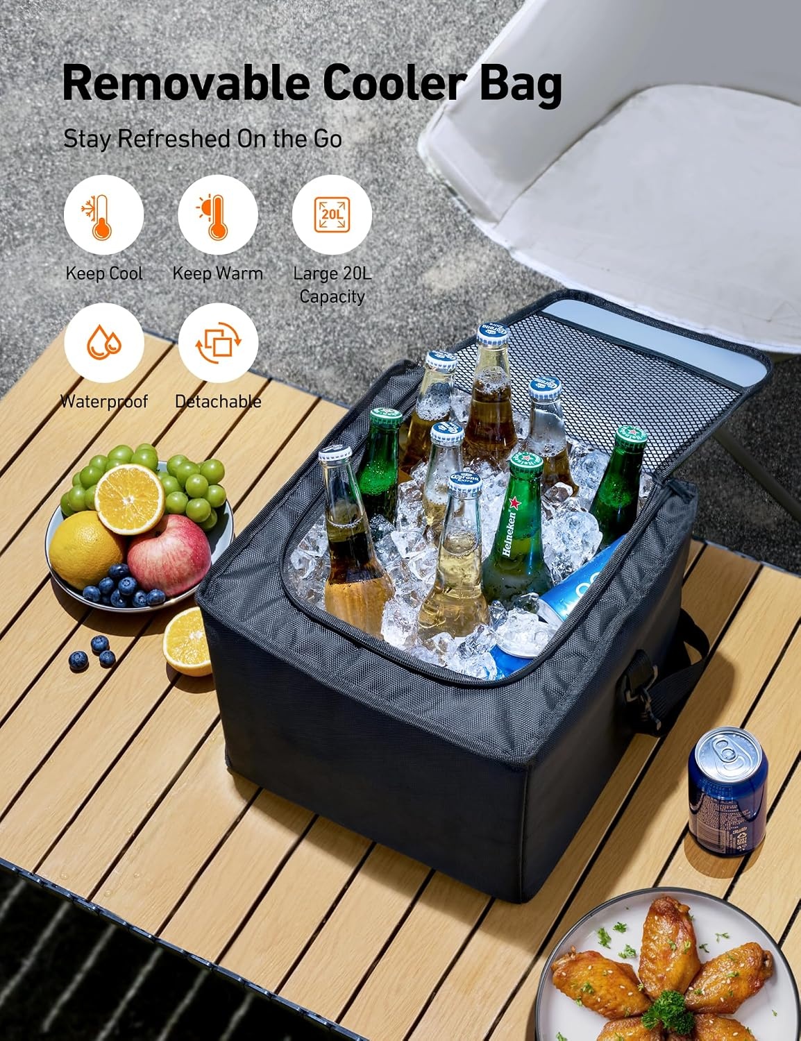 image:imageAstroAI Car Trunk Organizer Storage Portable Collapsible Large