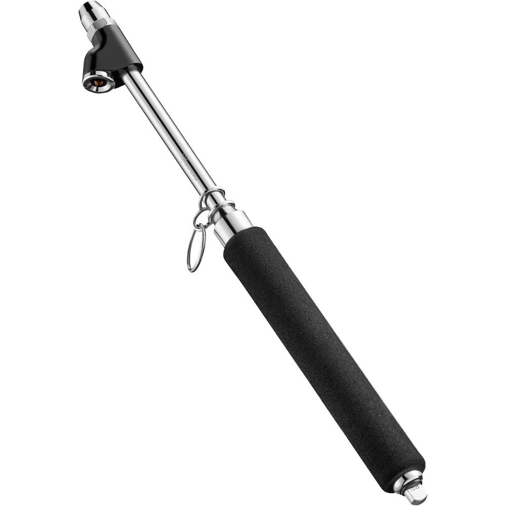image:imageAstroAI Tire Pressure Gauge 150 PSI Dual Head Chuck Heavy Duty NonSlip Handle for Cars Trucks Bicycles