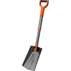 AstroAI 38.4″ Folding Snow Shovel for Car, Extendable Snow Shovel with Thickened Aluminum Handle and Reinforced Iron Hinge, Portable and Multifunctional for Driveway, Cars, Camping and Mud, Grey