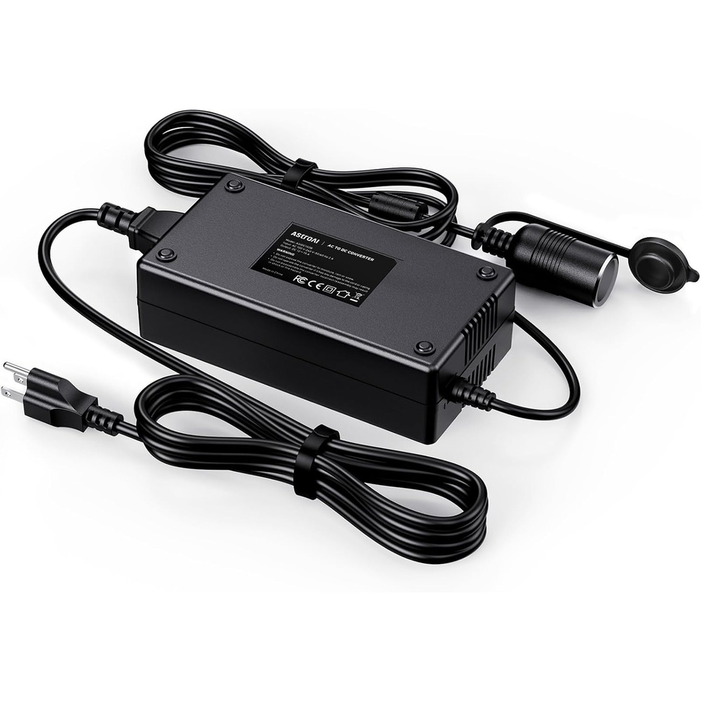 image:imageAstroAI AC to DC Converter 85A 102W110V to 12V Converter15A